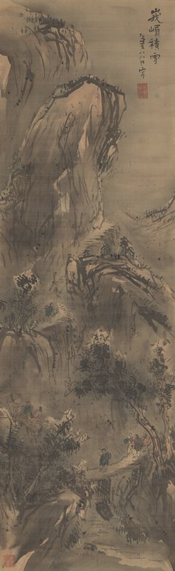 Road to Shu, Yokoi Kinkoku, early 19th century
