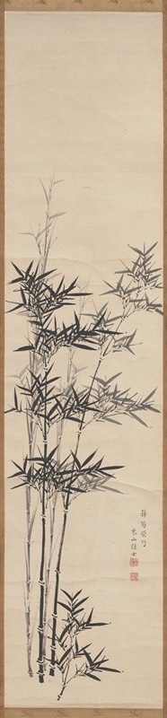 New Shoots of Flourishing Bamboo, Nakabayashi Chikutō, mid 19th century