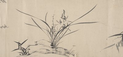Four Gentlemen, Nakabayashi Chikutō, mid 19th century