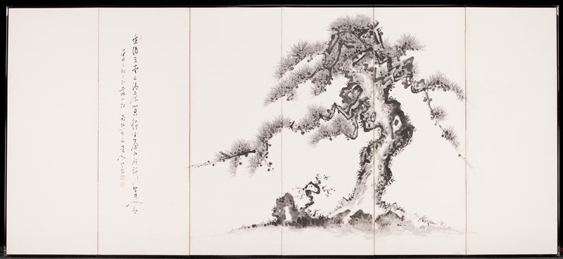 Old Pines, Fukuda Kodōjin, Autumn 1932