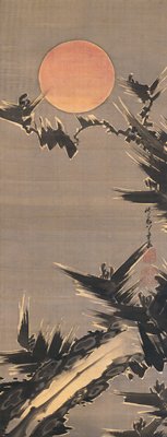 New Year's Sun and Old Pine Tree, Itō Jakuchū, 1800
