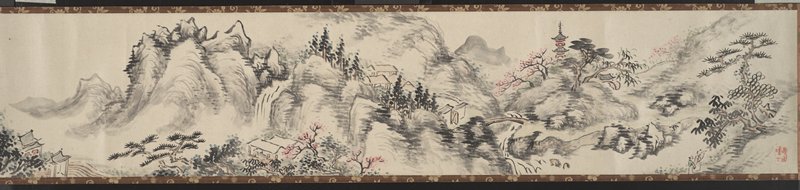 Four Seasons, Okada Hankō, 1844