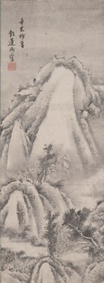 Winter Landscape, Sakaki Hyakusen, 1751, 5th lunar month