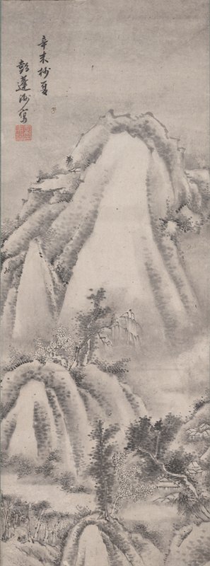 Winter Landscape, Sakaki Hyakusen, 1751, 5th lunar month