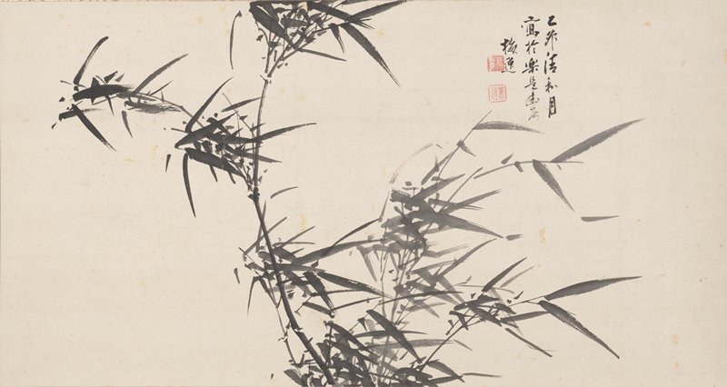 Bamboo in the Wind, Yamamoto Baiitsu, 1855