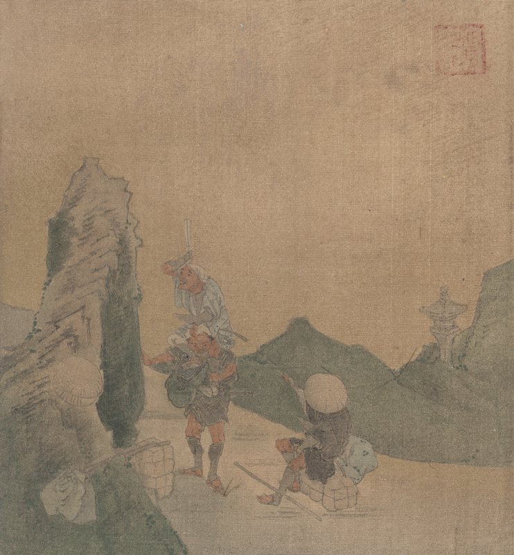 Scenes from the Tokaido, possibly Hokei, 19th century