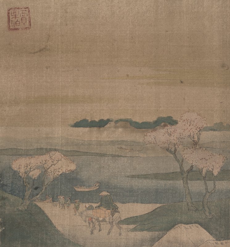 Scenes from the Tokaido, possibly Hokei, 19th century