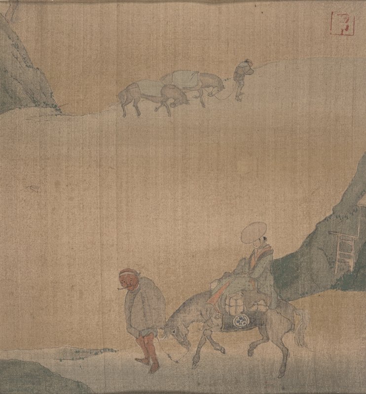 Scenes from the Tokaido, possibly Hokei, 19th century