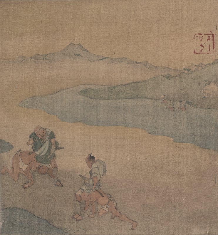 Scenes from the Tokaido, possibly Hokei, 19th century