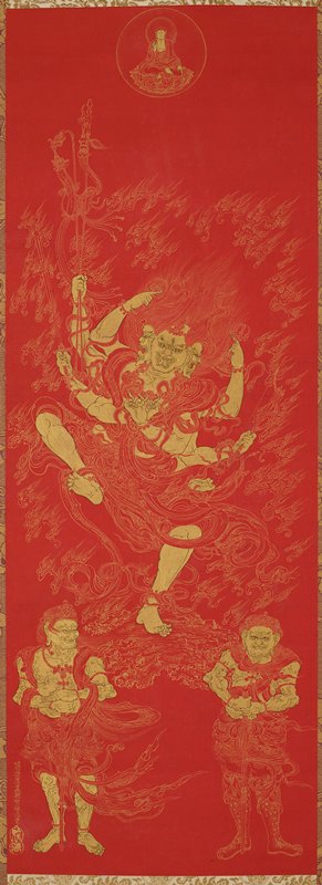 Daigensui Myōō, Kano Hōgai, 1868