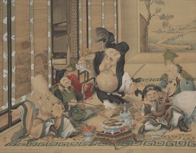 Seven Lucky Gods, Imao Keinen, late 19th–early 20th century
