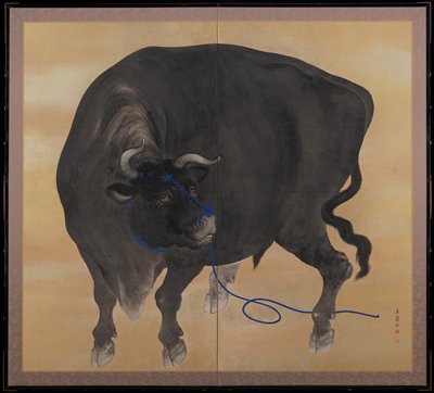 Black Bull, Mochizuki Gyokusen, second half 19th century