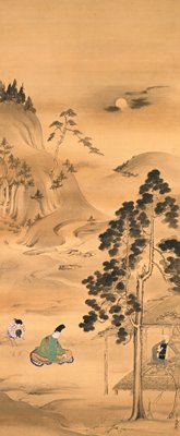 Semimaru, Reizei Tamechika, mid 19th century