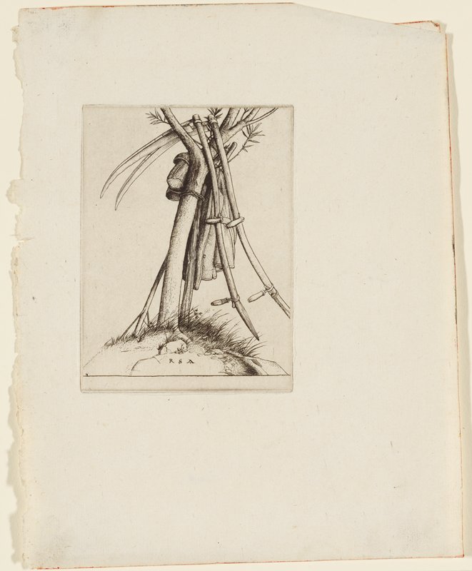 Scythes Resting in a Tree, Robert Sargent Austin, 1928
