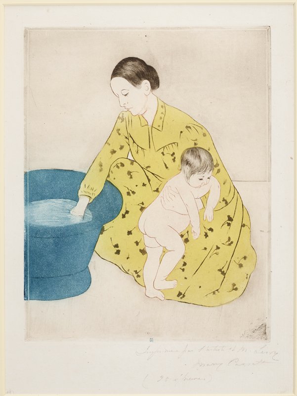 The Bath, Mary Cassatt, 1890–91