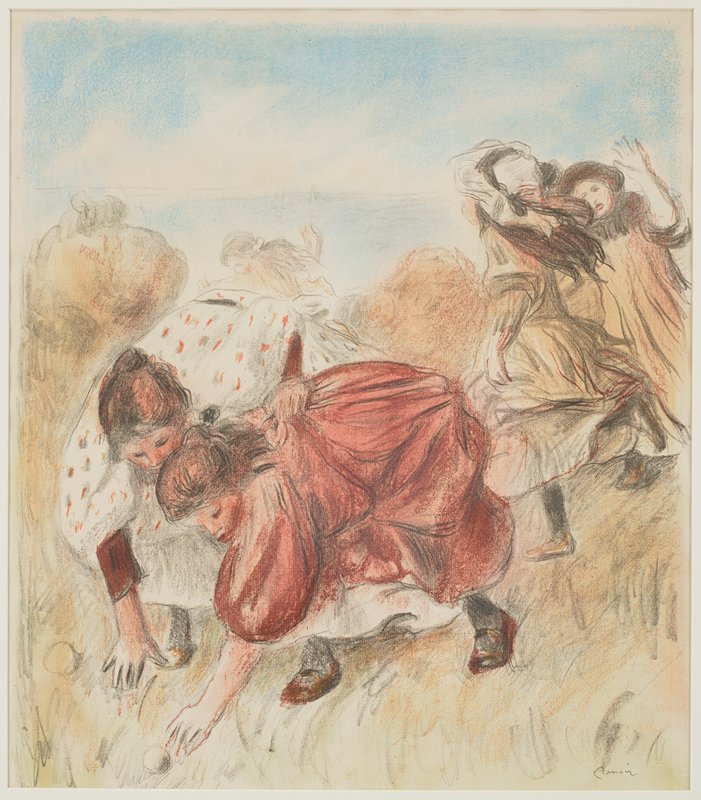 Children Playing Ball, Pierre Auguste Renoir, 1900