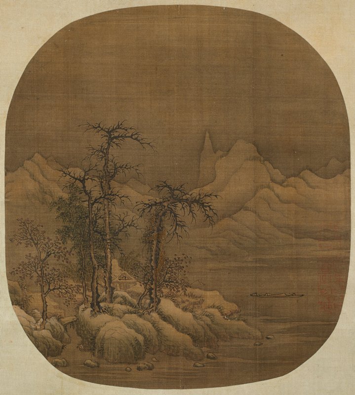 Winter Landscape with Boat, 12th century