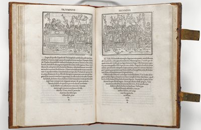 Dokumentasi “Hypnerotomachia Poliphili (The Strife of Love in a Dream)”; Woodcuts, letterpress, bound volume. Minneapolis Institute of Art.