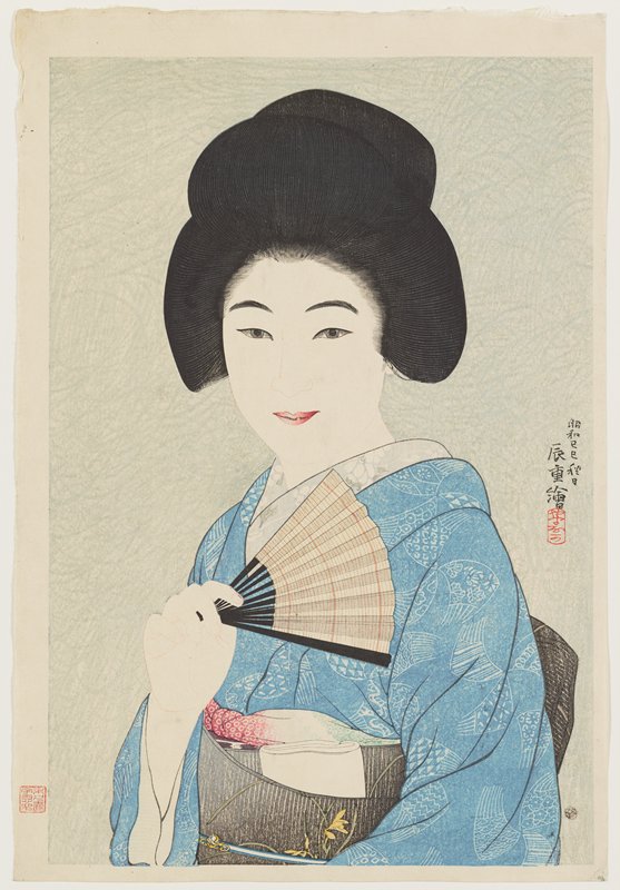 Movie Actress Kurishima Sumiko, Yamanaka Kodō, Autumn 1929