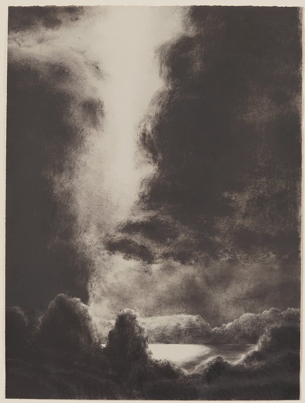Light at the Source, April Gornik, 1987
