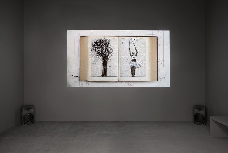 Second-hand Reading, William Kentridge, 2013