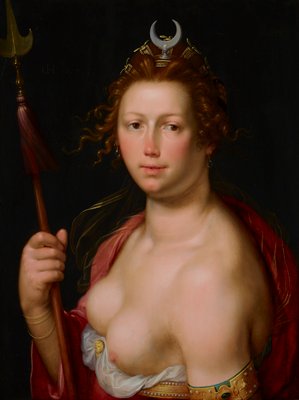Dokumentasi “Diana as Goddess of the Hunt”; Oil on panel. Minneapolis Institute of Art.