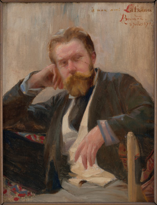 Dokumentasi “Portrait of the Sculptor Jules Lafrance”; Oil on canvas. Minneapolis Institute of Art.