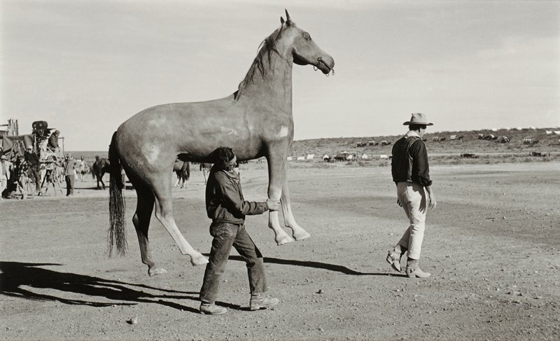 John Wayne on the set of the film, The Alamo, Dennis Stock, 1959 (printed 2005)