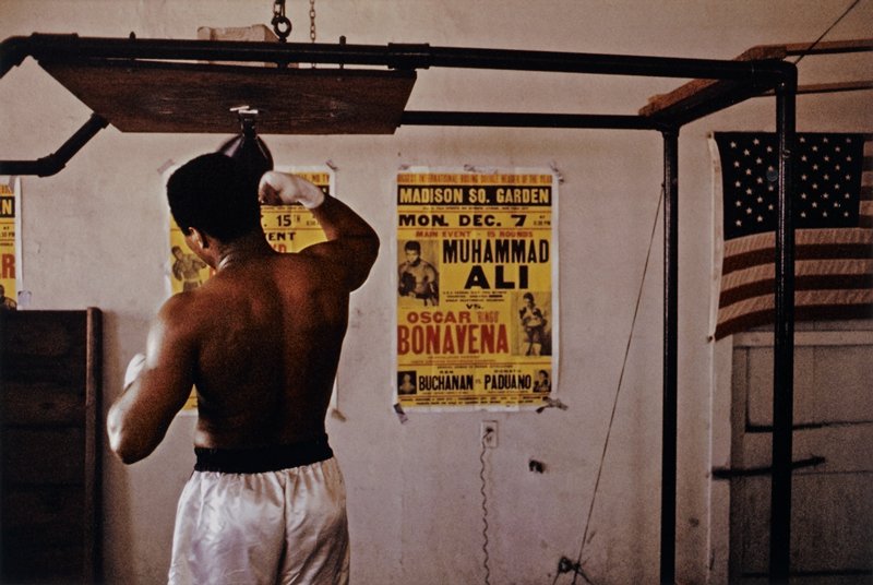 Muhammad Ali Training at Dundee's Fifth Street Gym in Miami Beach, Thomas Hoepker, 1970 (printed 2005)