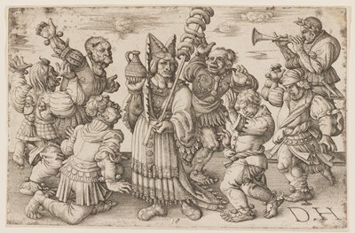 Dokumentasi “Moresca Dancers Surrounding a Sausage Seller”; Etching. Minneapolis Institute of Art.