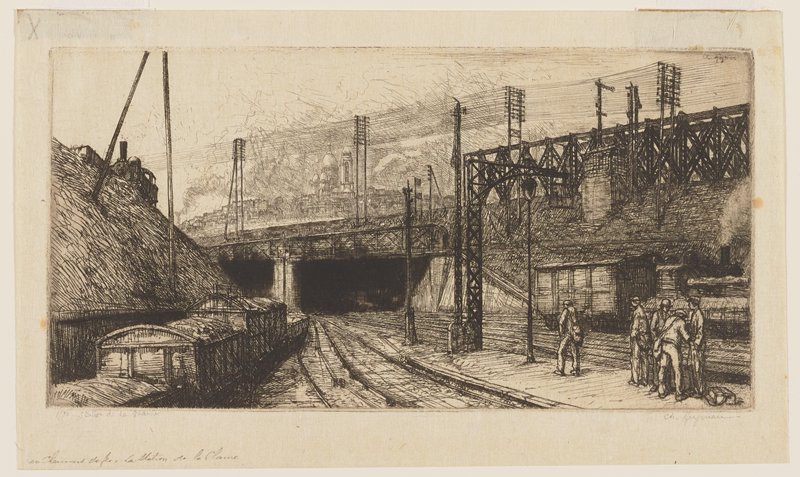 Les chemis de fer, Station de la Plaine, Charles Heyman, c. 1912
