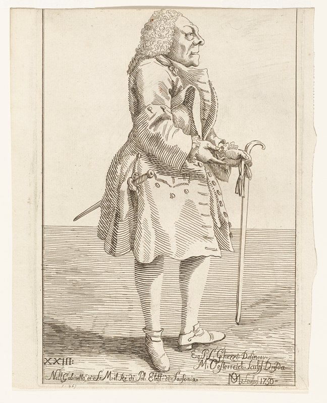 Portrait of J. D. De Heem, Henry Courtney Selous, 19th century