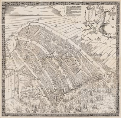 Dokumentasi “View of Amsterdam”. Minneapolis Institute of Art.