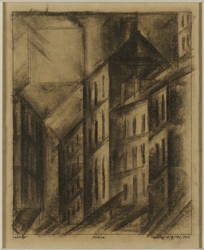 Street, Lyonel Feininger, May 9, 1915