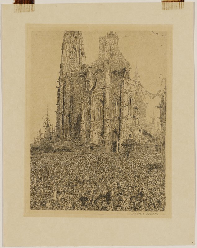 The Cathedral, James Ensor, 1886 (published 1896)