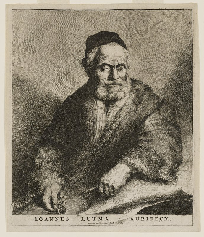 Joannes Lutma Aurifex, Иоганнес Лутма, 1656