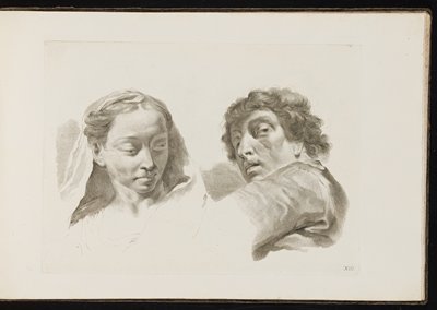 Dokumentasi “Studi di Pittura già dissegnati da Giambatista Piazzetta ed ora con l'intaglio di Marco Pitteri”; Book with 48 engraved plates. Minneapolis Institute of Art.