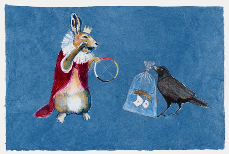 Queen Isabella, Julie Buffalohead, 2014