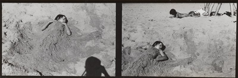 Sand Child, San Francisco, Eve Sonneman, 1968