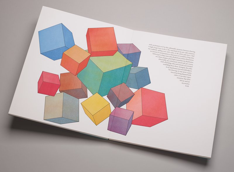Interstices & Intersections or, An Autodidact Comprehends a Cube. Thirteen Euclidean Propositions., Illustrations by Russell Maret, 2014