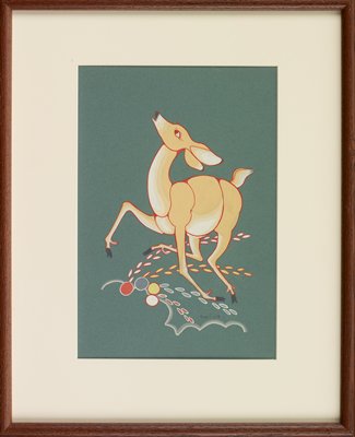 Dancing Deer, Andy Tsinajinnie, 20th century