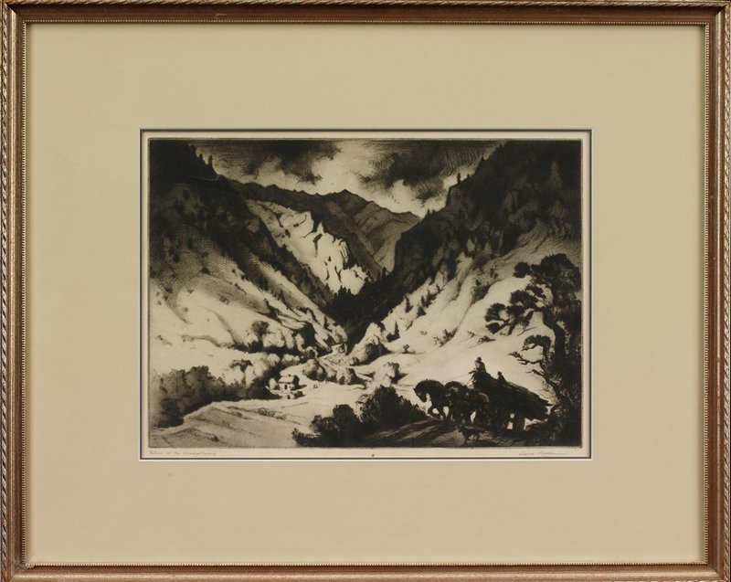 Return of the Wood Gatherers, Gene Kloss, 1949