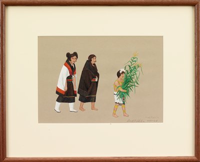 Hopi Wedding, Fred Kabotie, September 28, 1966