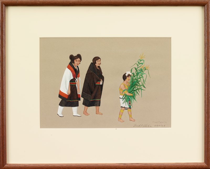 Hopi Wedding, Fred Kabotie, September 28, 1966