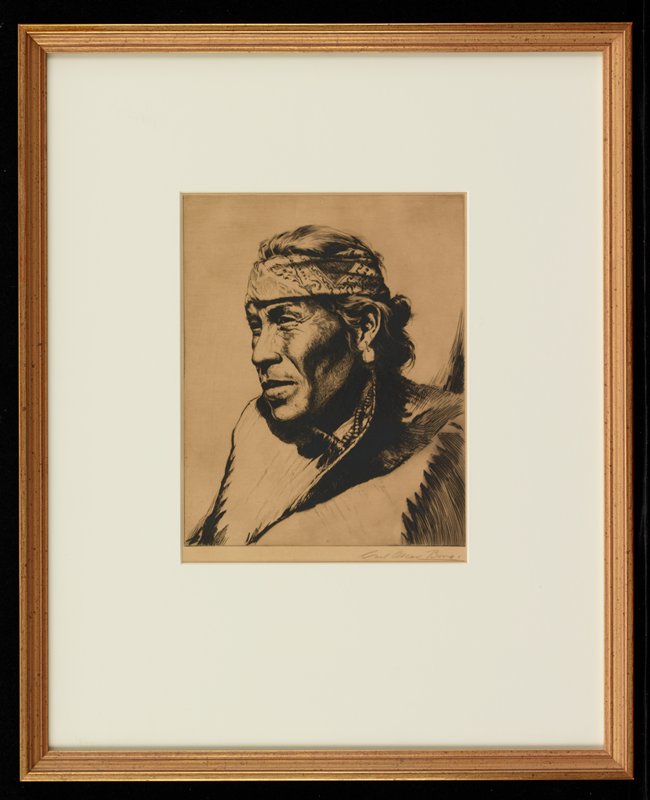 Captain Navajo, Carl Oscar Borg, 1930