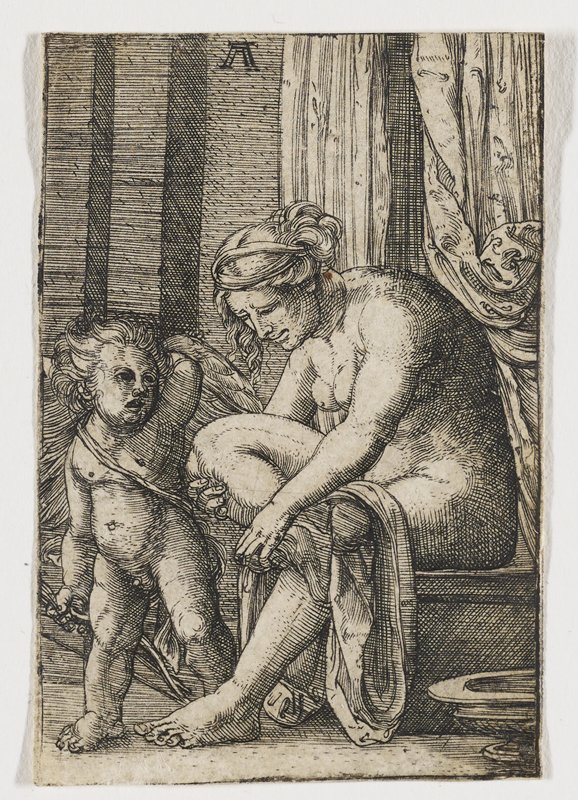 Venus after the Bath, Albrecht Altdorfer, 1525–30