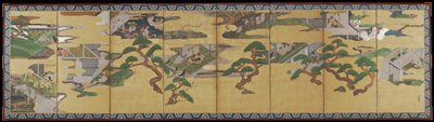 Nine Scenes from the Tale of Genji, Attributed to Tawaraya Sōtatsu, early 17th century