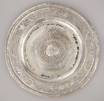Dokumentasi “Passover seder plate”; Silver. Minneapolis Institute of Art.