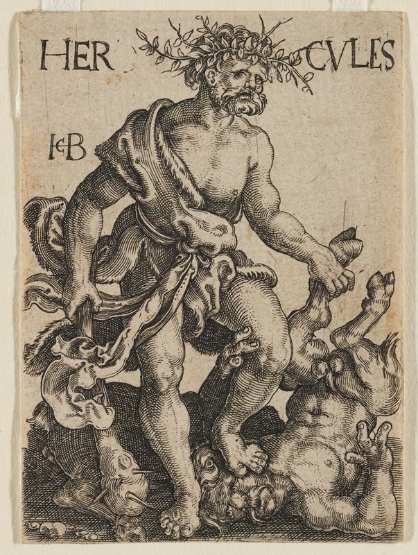 Hercules and Nessus, Jacob Binck, c. 1525–61