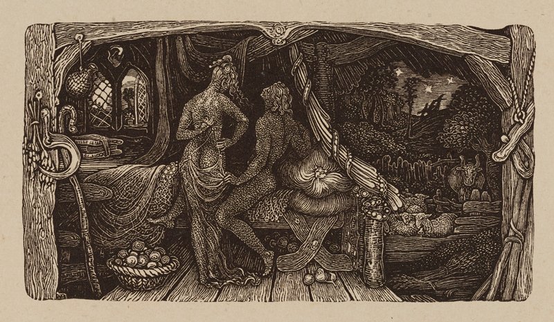 Chamber Idyll, Edward Calvert, 1831